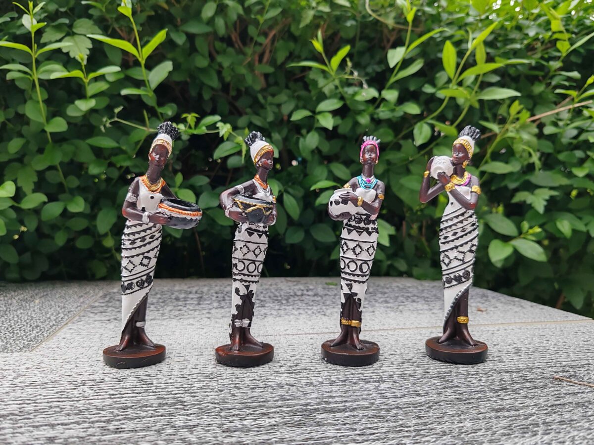 Afro figure