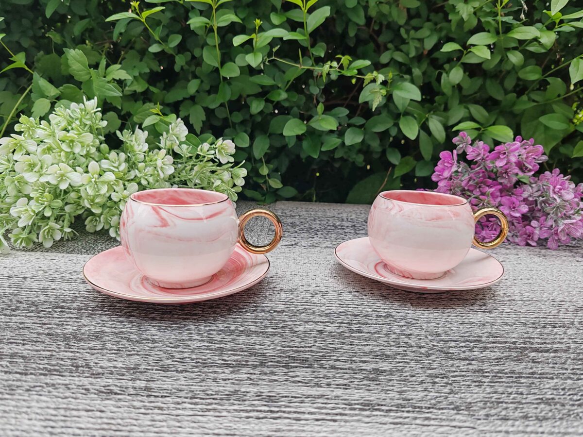 Šolje set roze 6/1