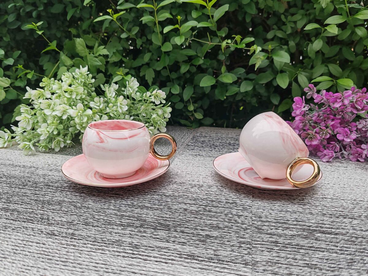Šolje set roze 6/1