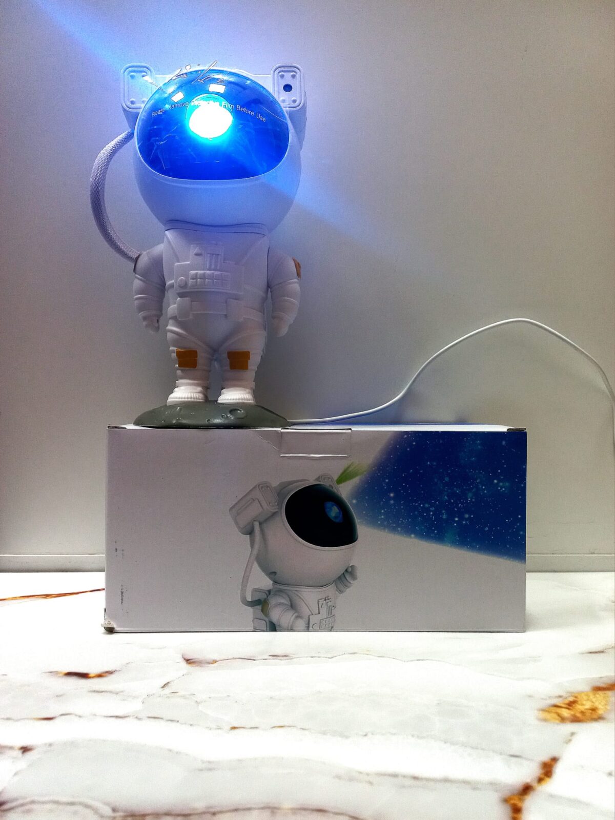 Projektor lampa-ASTRONAUT zvezdano nebo