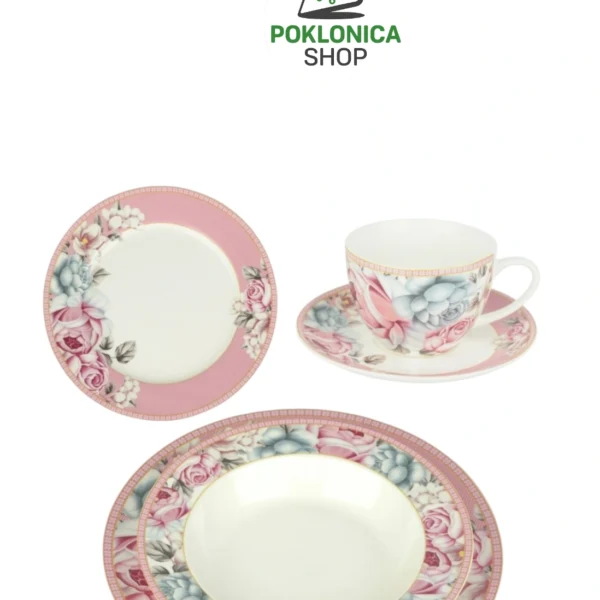 Servis za ručavanje cvetni 30-1