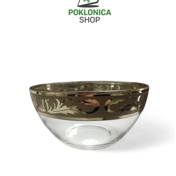 Staklena činija