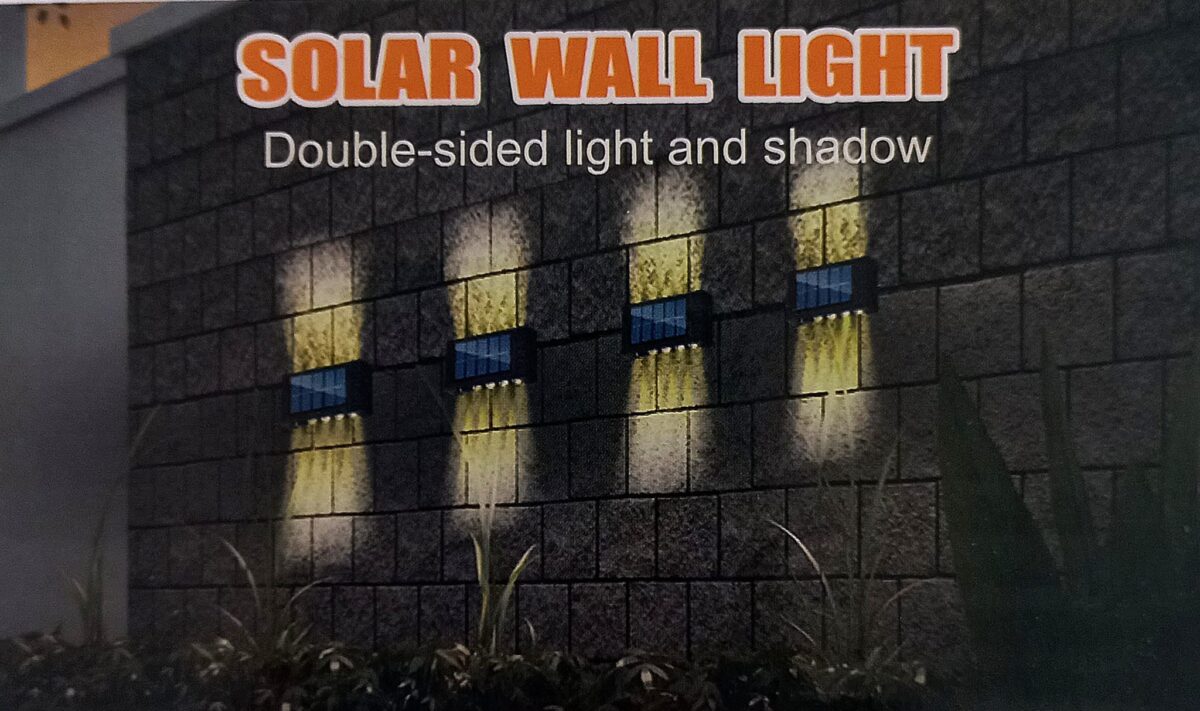 Solarne zidne lampe