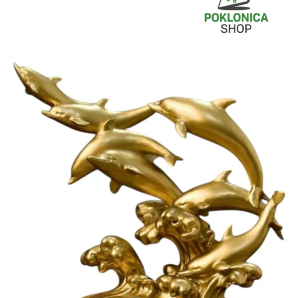 Dekorativna figura delfini – ukras za dom