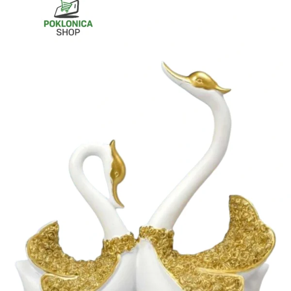 Dekorativna figura par labudova