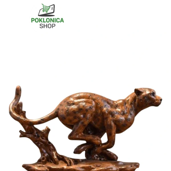 Figura gepard – braon dekoracija