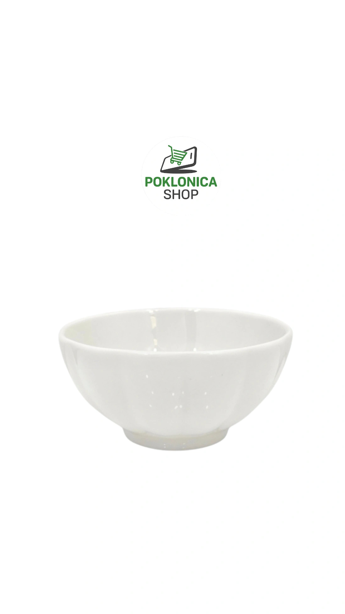 keramička činija bela B Keramička činija bela B