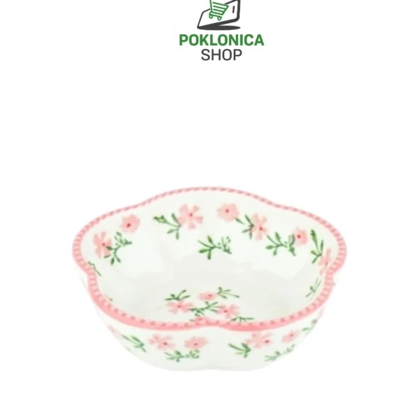 Keramička činija cveće