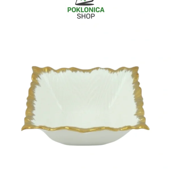 Keramička činija pozlata A