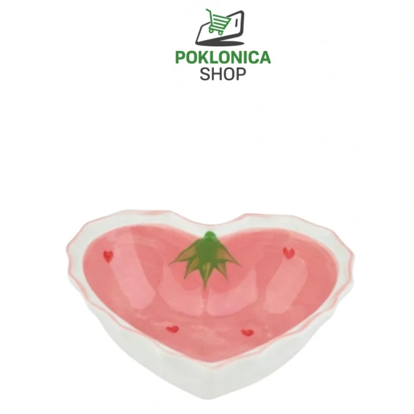 Keramička činija srce