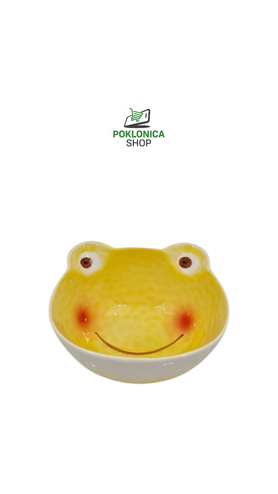 keramička činija žaba Keramička činija žaba