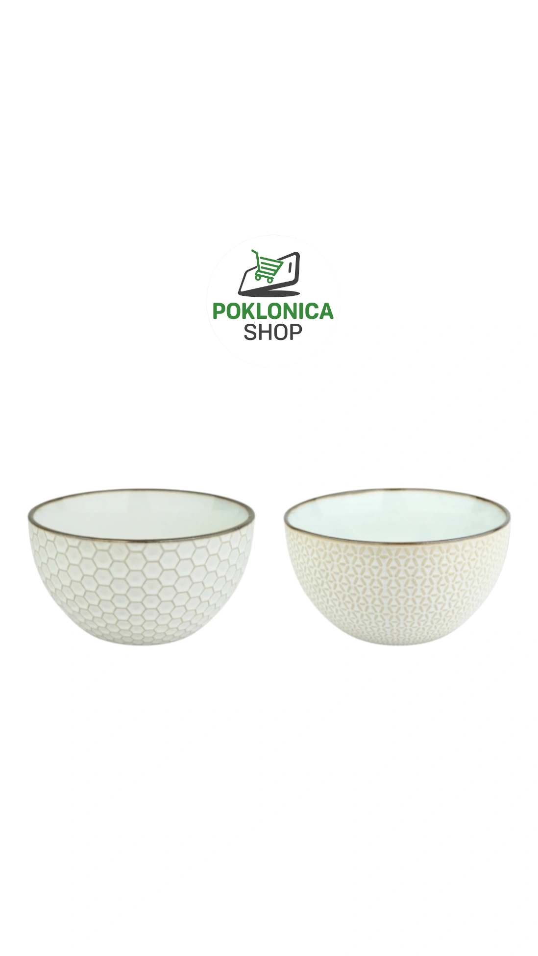 letamičke činije bela prsten Keramička činija bela prsten