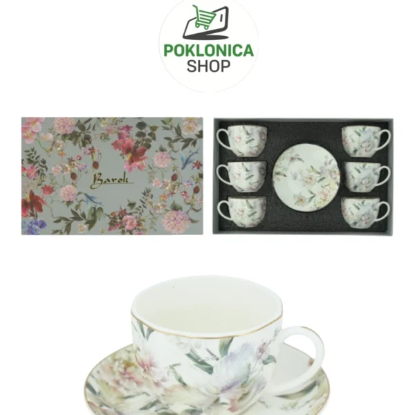 Šolje set leptir 6/1