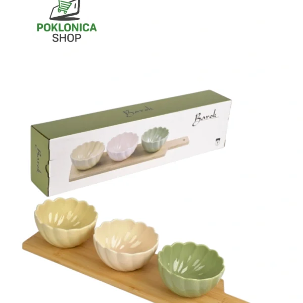 Činije na dasci okrugle