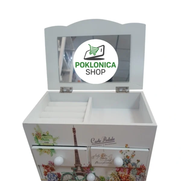 Kutija za nakit drvo