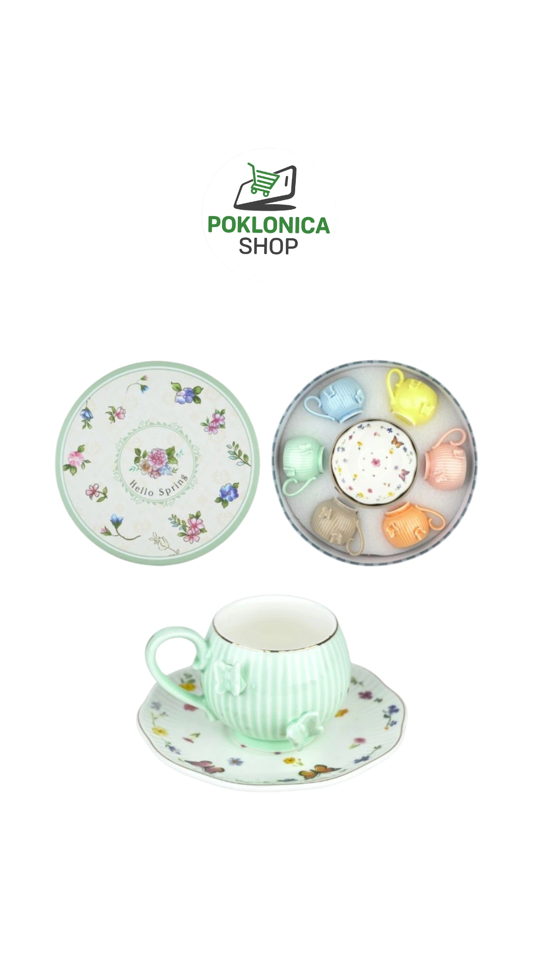 set šolja u boji Set šolja u boji